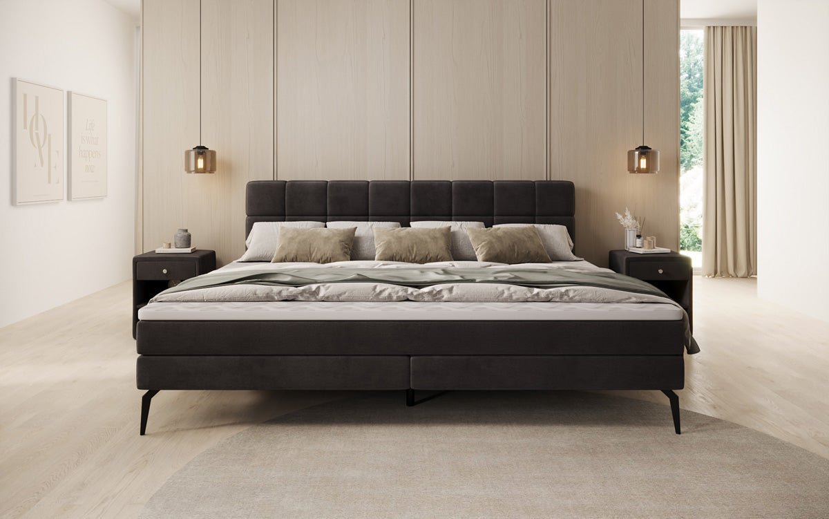 Familien Kontinentalseng Savona – 220/240x200 i Velour