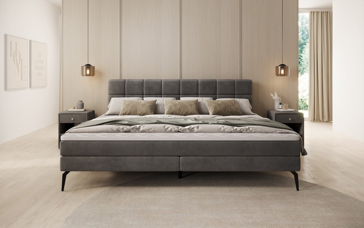 Familien Kontinentalseng Savona – 220/240x200 i Velour