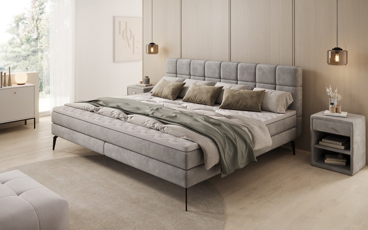 Familien Kontinentalseng Savona – 220/240x200 i Velour