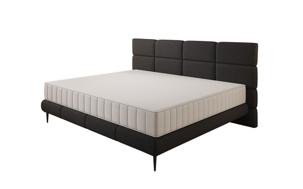 Familien polstret seng Milano Bouclé i 220/240x200