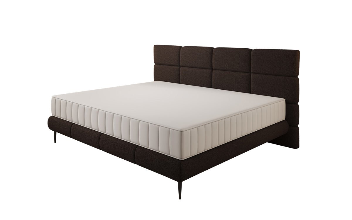 Familien polstret seng Milano Bouclé i 220/240x200