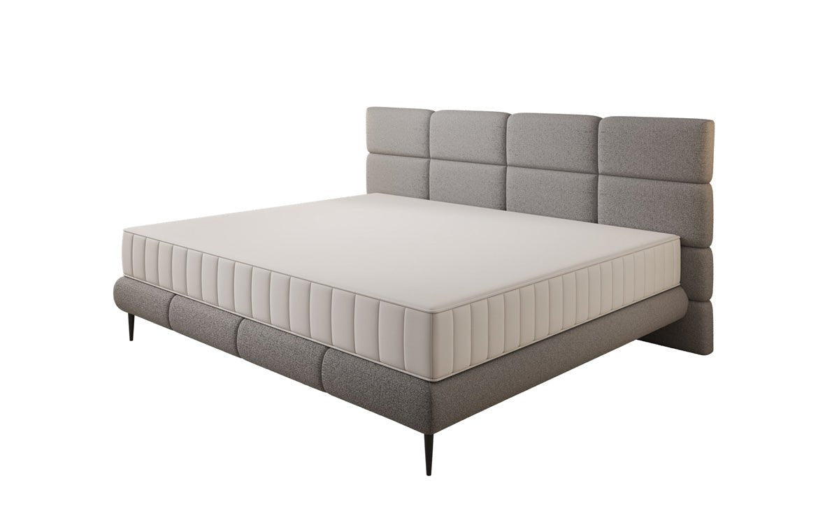 Familien polstret seng Milano Bouclé i 220/240x200