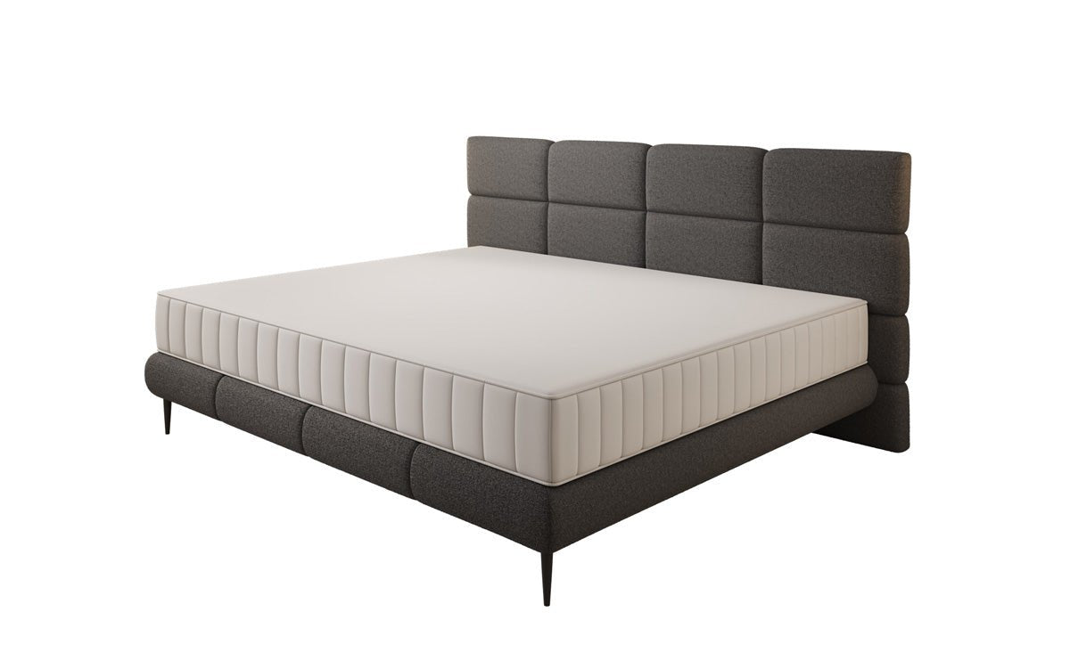 Familien polstret seng Milano Bouclé i 220/240x200