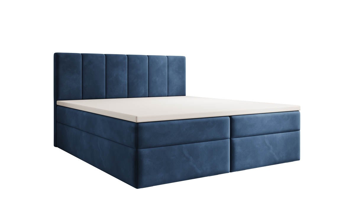 Boxspringbett Aurelia Samt mit Stauraum