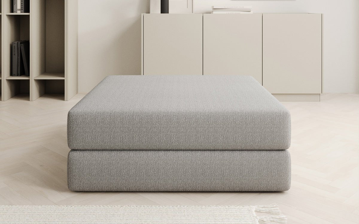 Beistellhocker Lazy i Bouclé