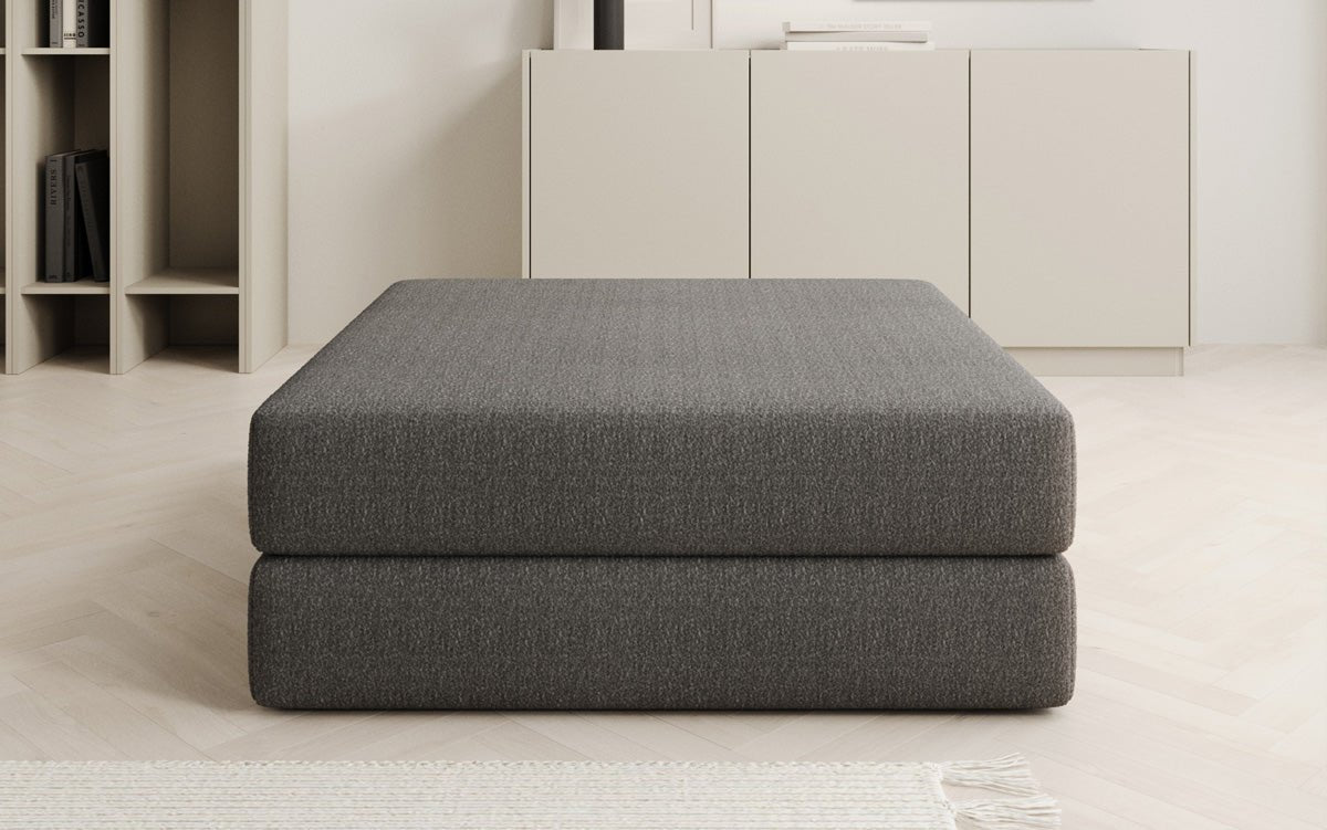 Beistellhocker Lazy i Bouclé
