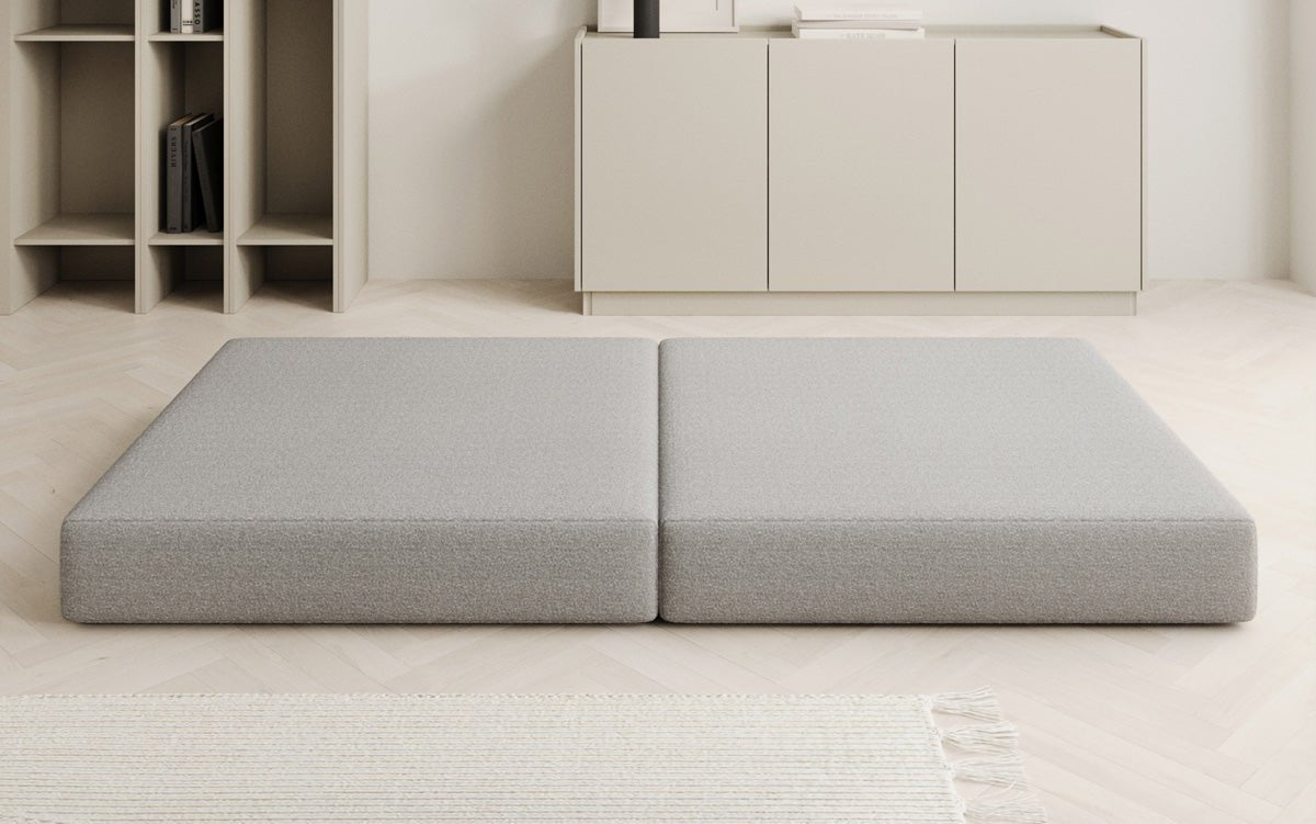 Beistellhocker Lazy i Bouclé