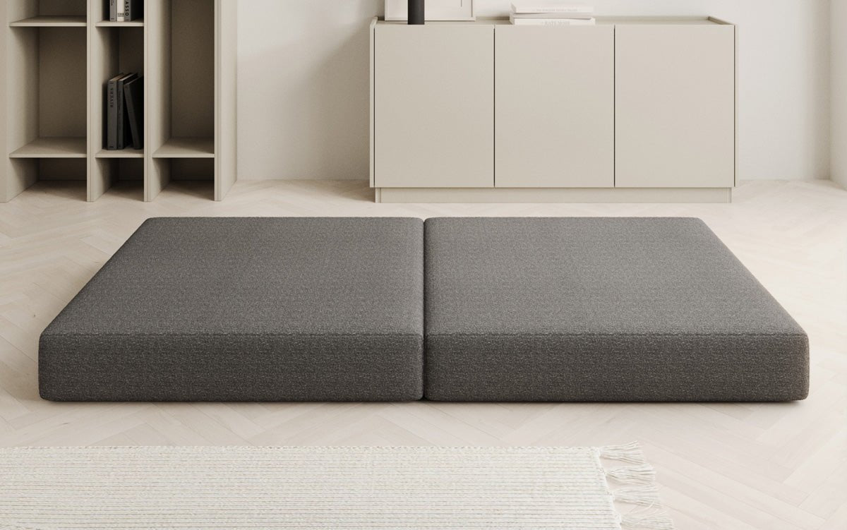 Beistellhocker Lazy i Bouclé