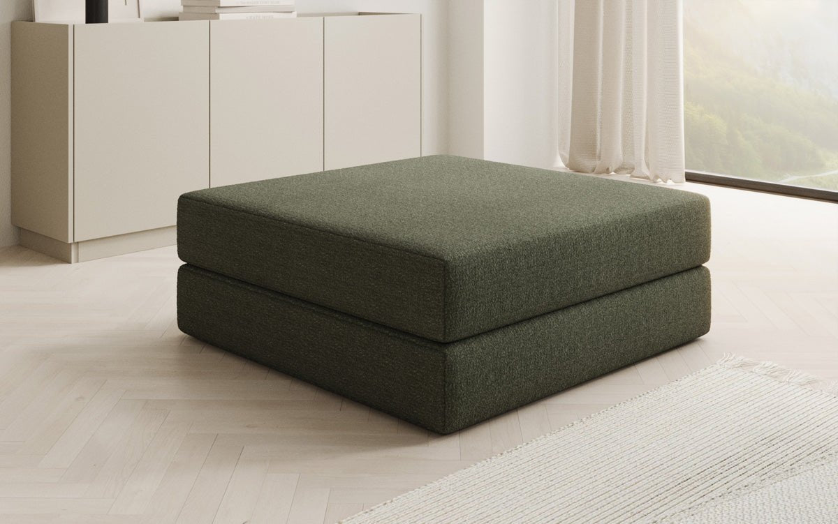 Beistellhocker Lazy i Bouclé