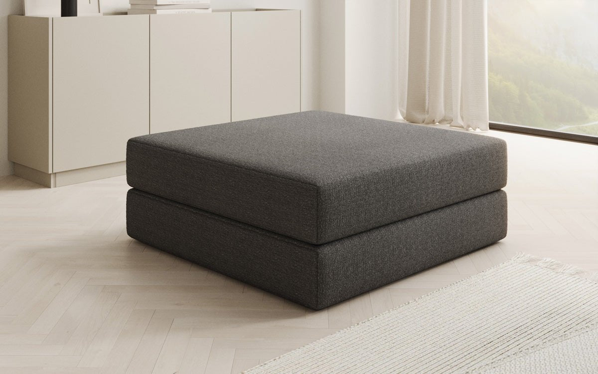 Beistellhocker Lazy i Bouclé