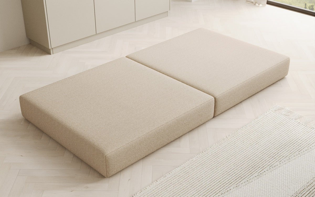 Beistellhocker Lazy i Bouclé