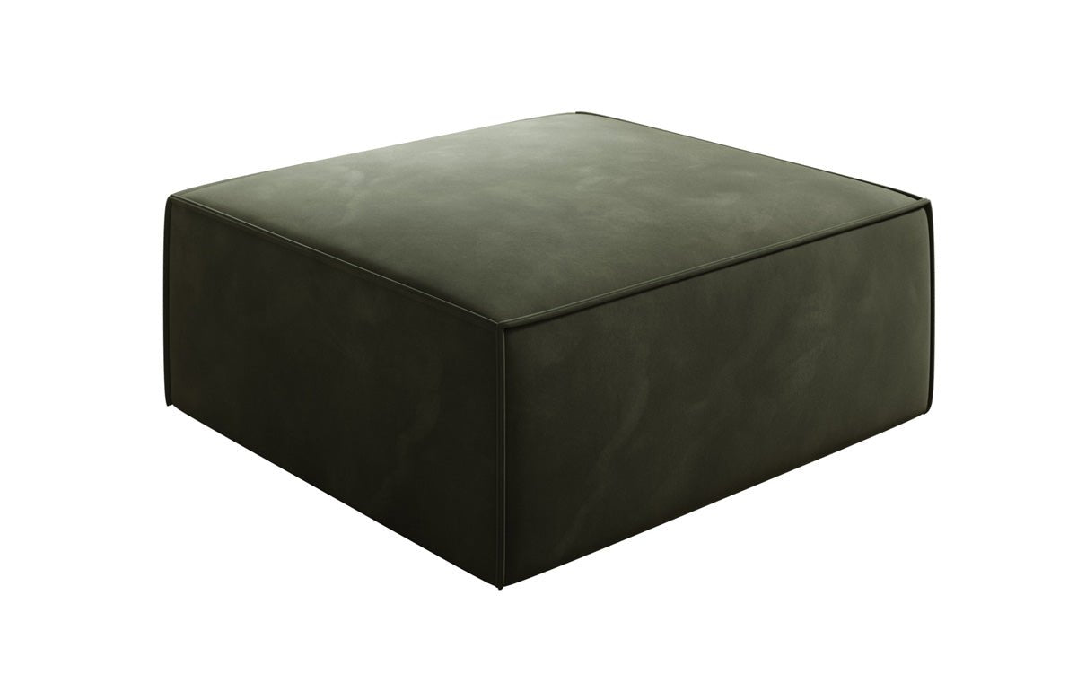 Beistellhocker Lesley in Velour