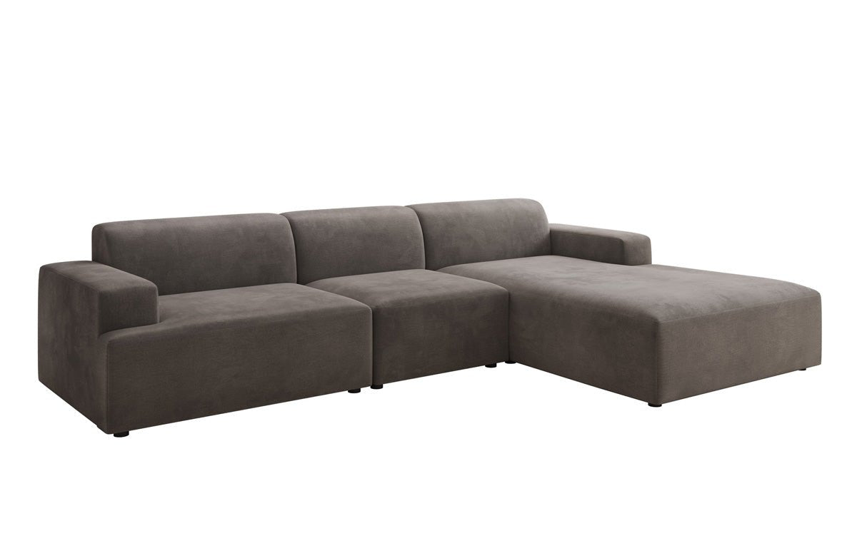 Designer Sofa Monza L Maxi in Velour