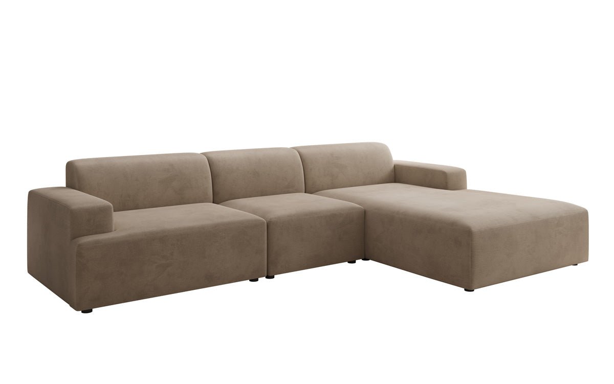 Designer Sofa Monza L Maxi in Velour