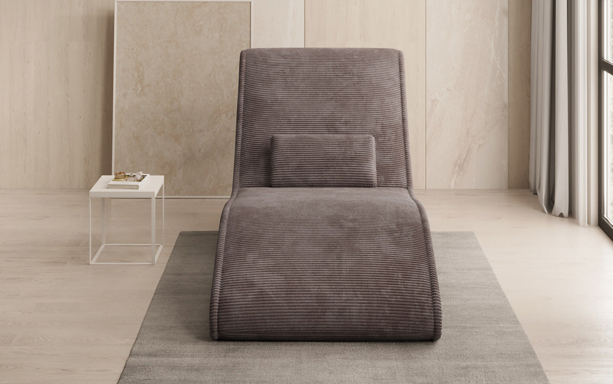 Designer Relax-Liege Lunaris 80 i Cordfløjl