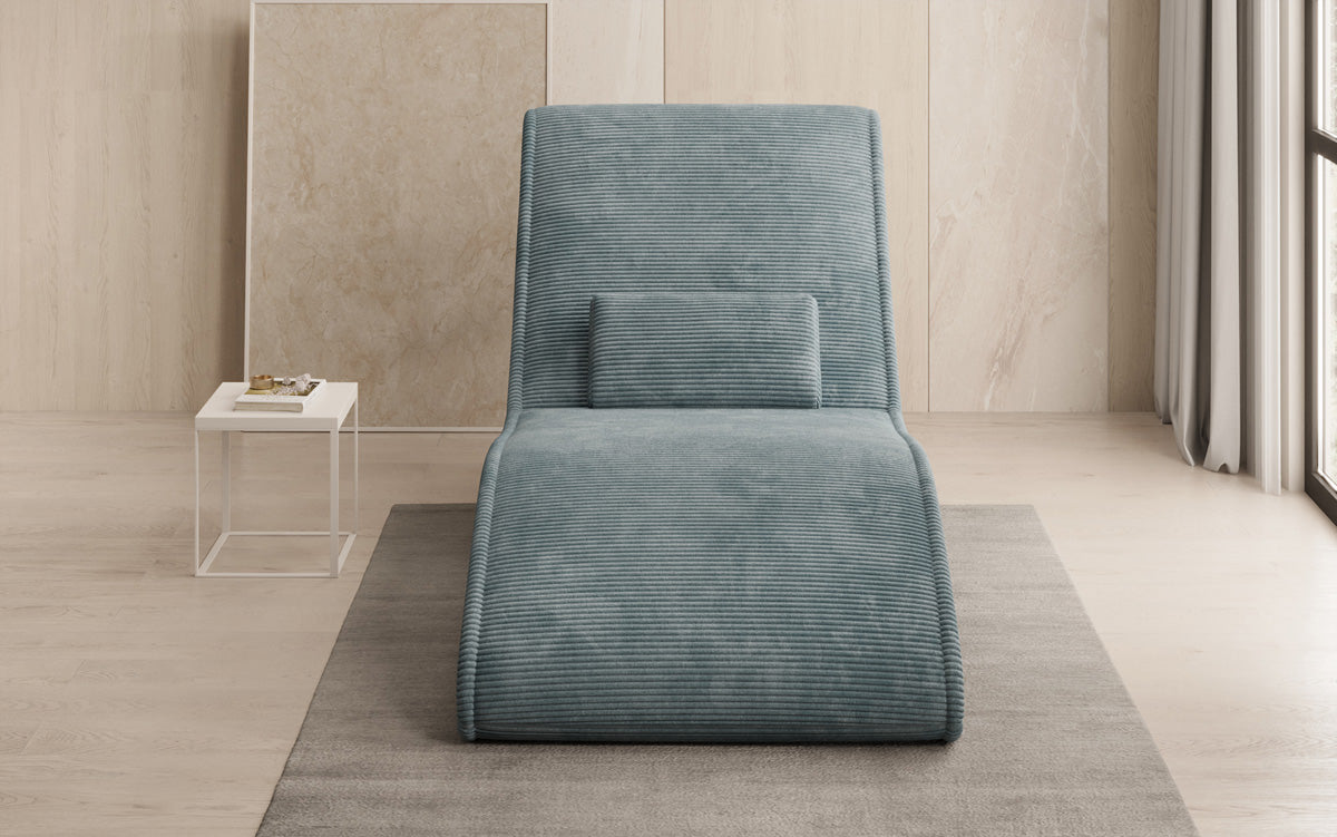 Designer Relax-Liege Lunaris 80 i Cordfløjl