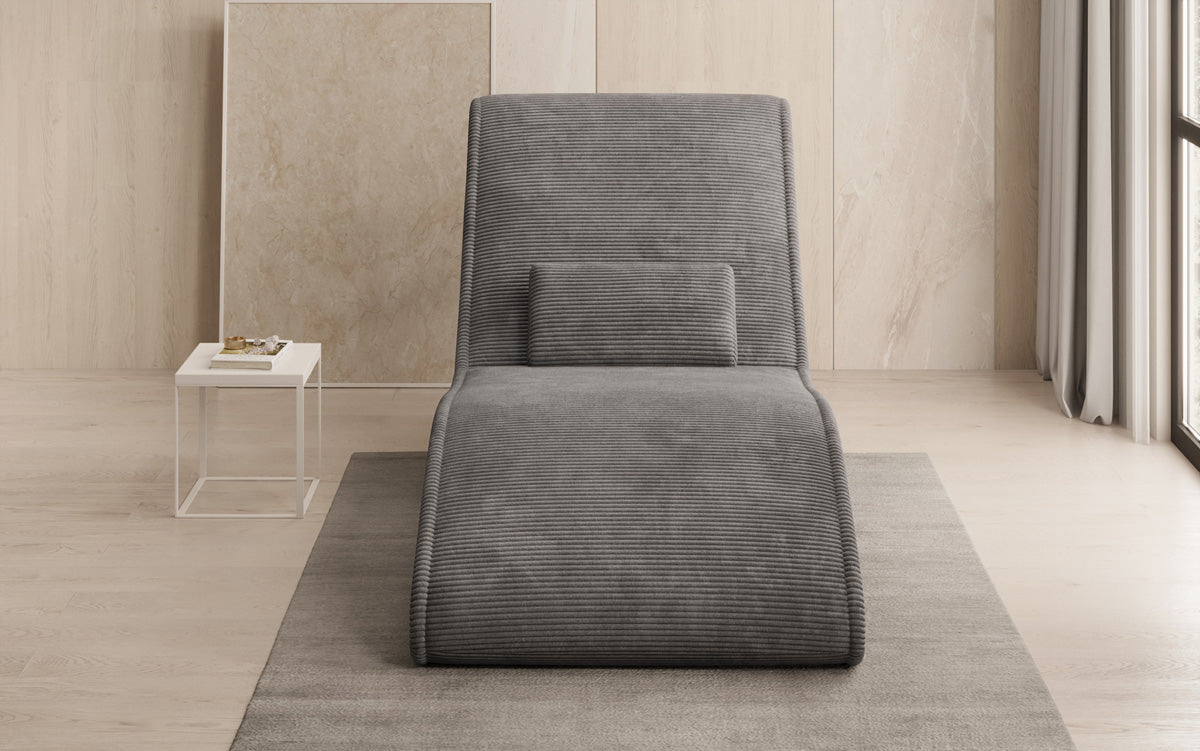 Designer Relax-Liege Lunaris 80 i Cordfløjl