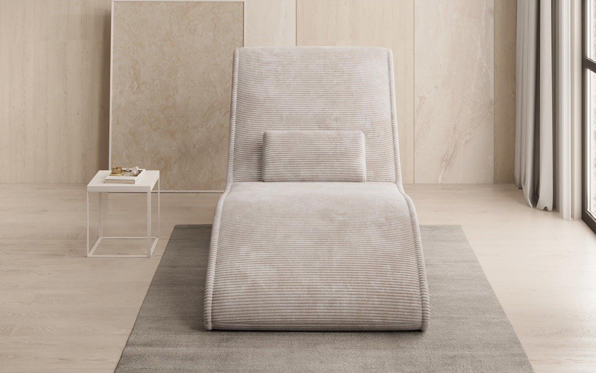 Designer Relax-Liege Lunaris 80 i Cordfløjl