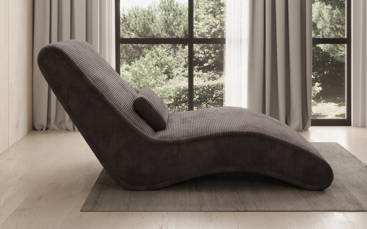 Designer Relax-Liege Lunaris 80 i Cordfløjl