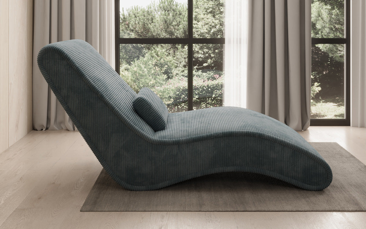 Designer Relax-Liege Lunaris 80 i Cordfløjl