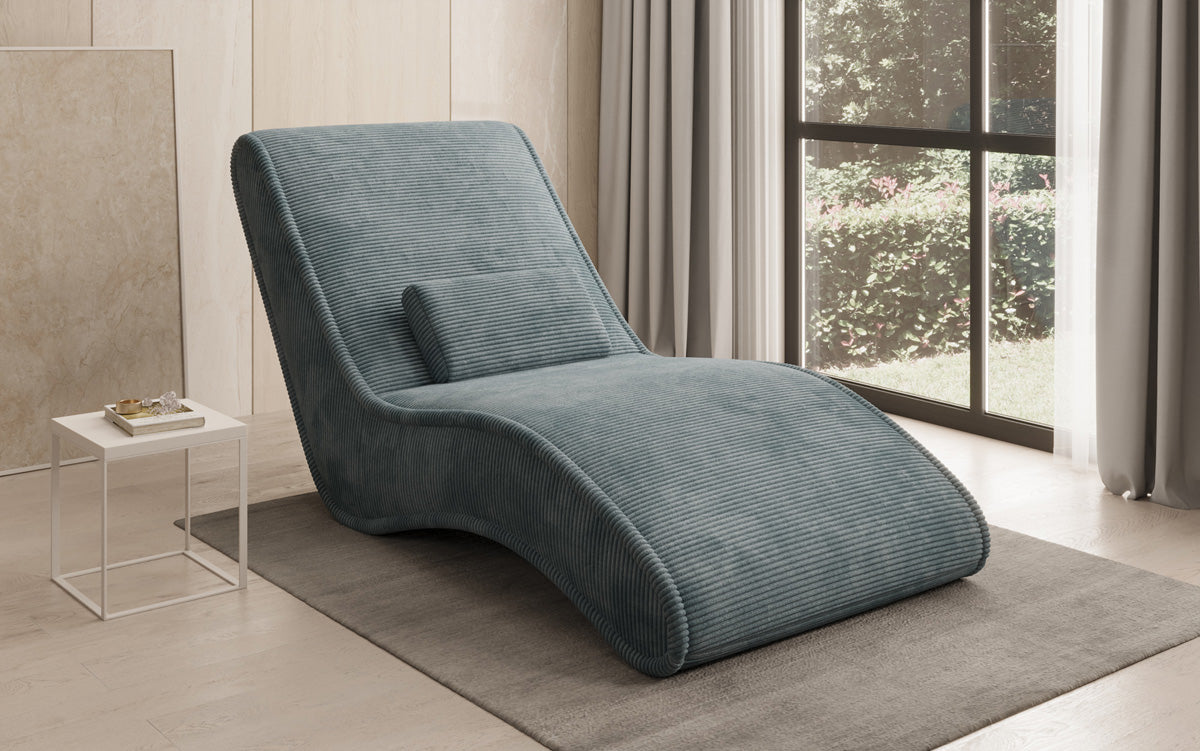 Designer Relax-Liege Lunaris 80 i Cordfløjl