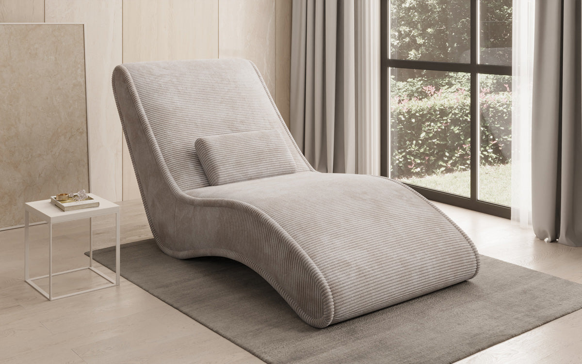 Designer Relax-Liege Lunaris 80 i Cordfløjl