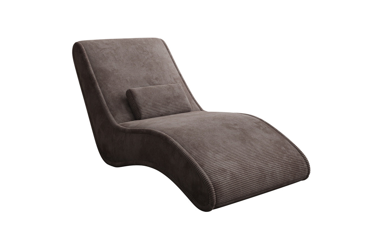 Designer Relax-Liege Lunaris 80 i Cordfløjl