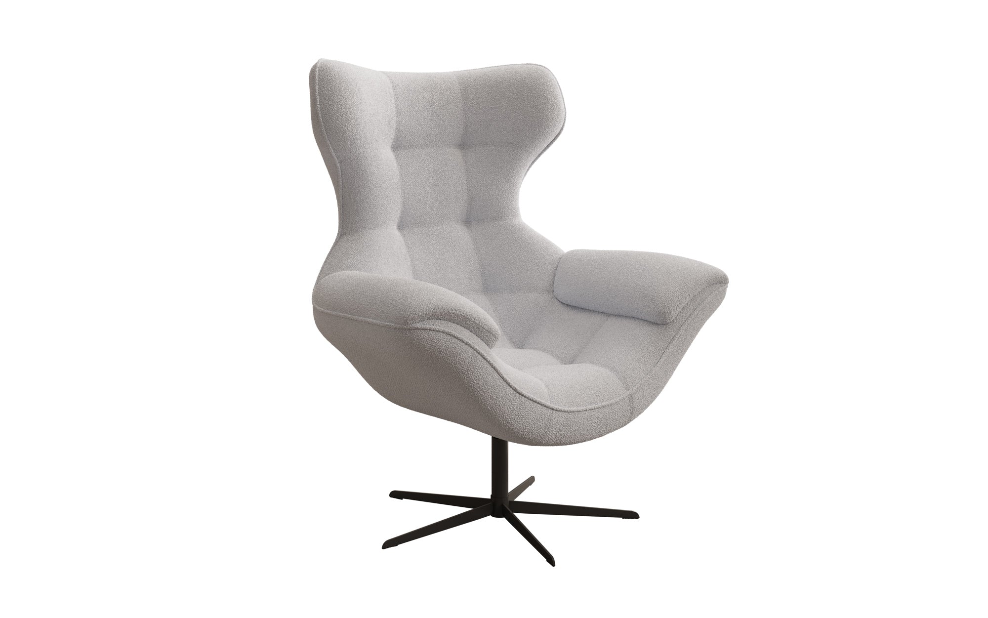 Designer Sofa-Sessel Aurelio i Bouclé