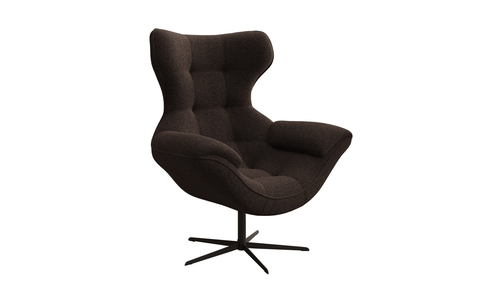Designer Sofa-Sessel Aurelio i Bouclé