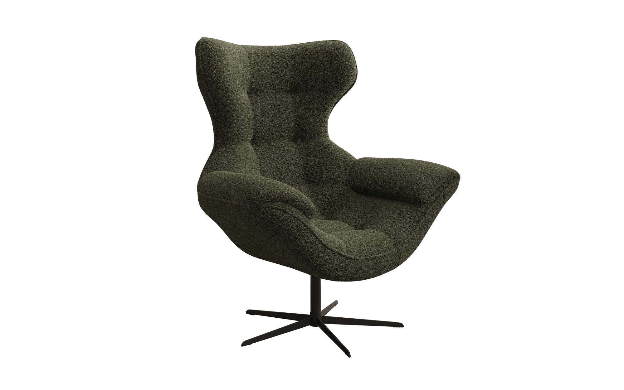 Designer Sofa-Sessel Aurelio i Bouclé