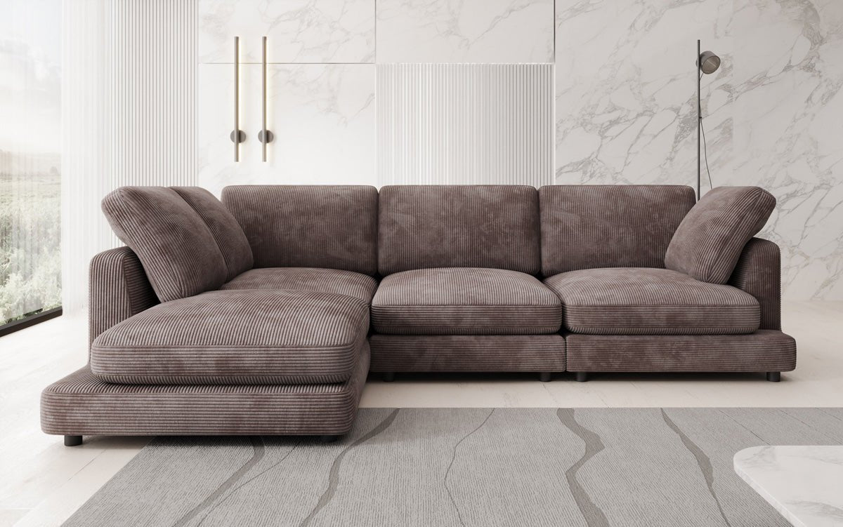 Designer Sofa Thalessa L i Cordfløjl