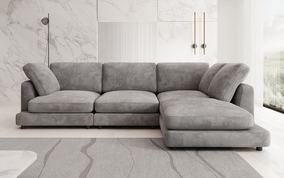 Designer Sofa Thalessa L i Cordfløjl