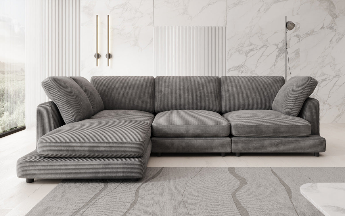Designer Sofa Thalessa L i Cordfløjl