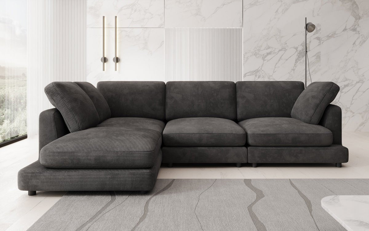 Designer Sofa Thalessa L i Cordfløjl