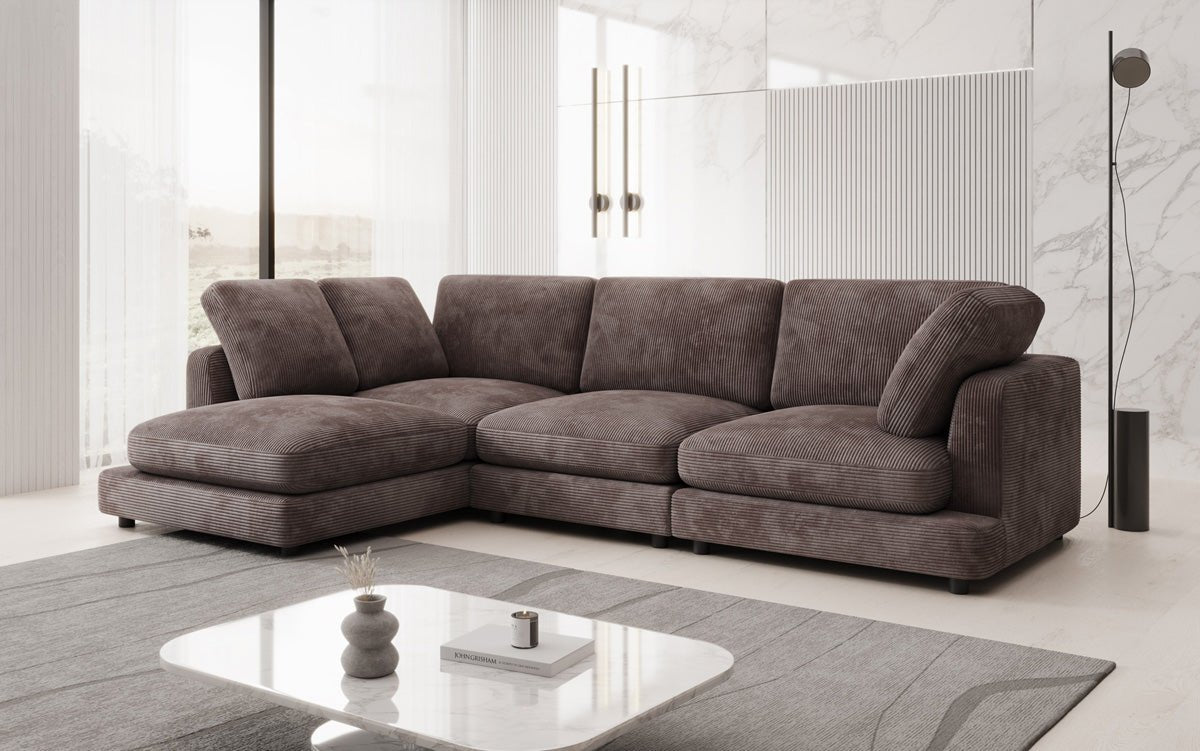 Designer Sofa Thalessa L i Cordfløjl