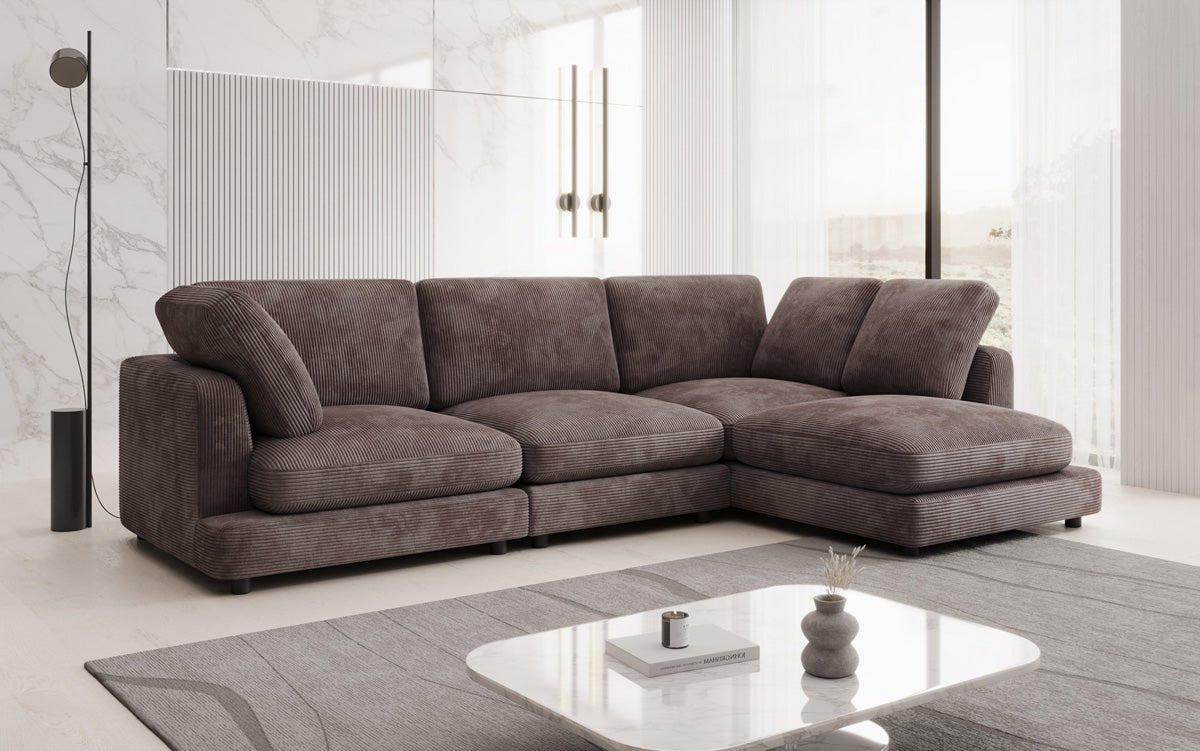 Designer Sofa Thalessa L i Cordfløjl