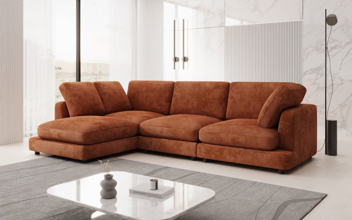 Designer Sofa Thalessa L i Cordfløjl