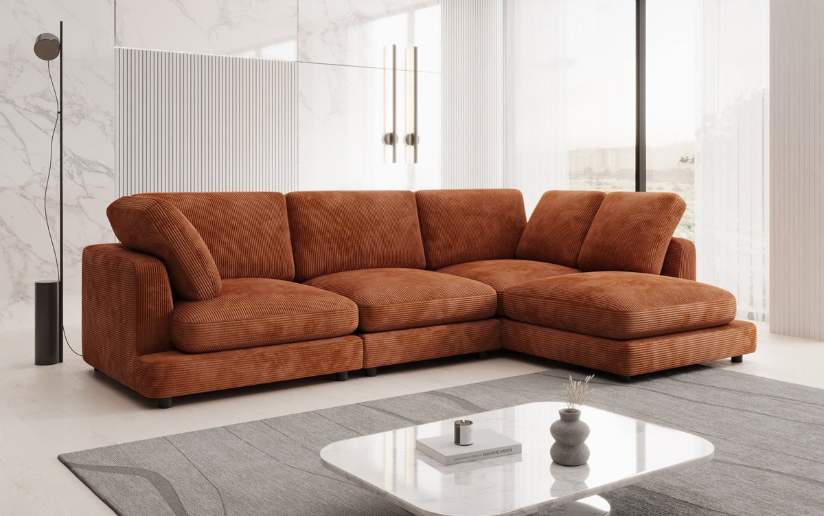 Designer Sofa Thalessa L i Cordfløjl