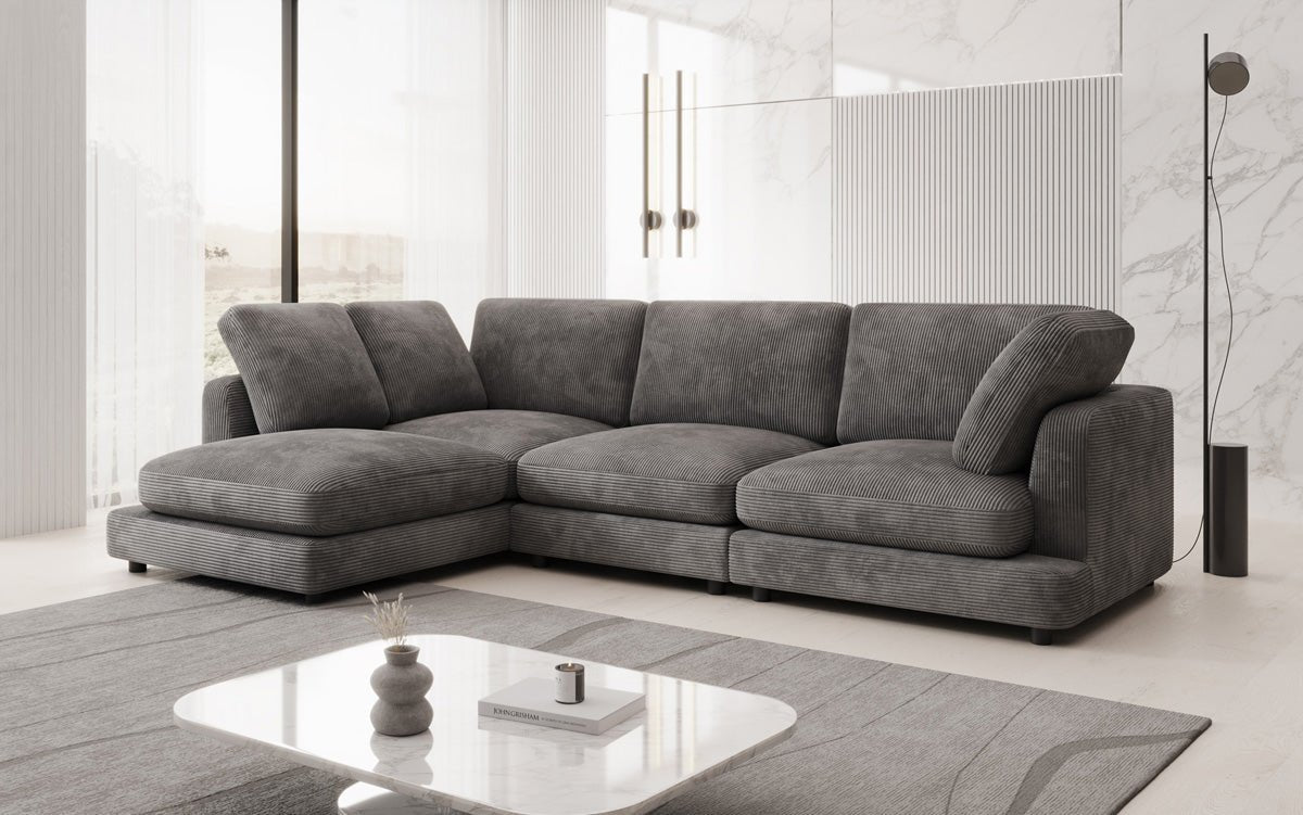 Designer Sofa Thalessa L i Cordfløjl