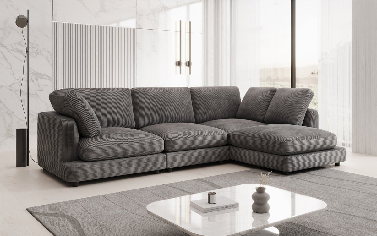 Designer Sofa Thalessa L i Cordfløjl