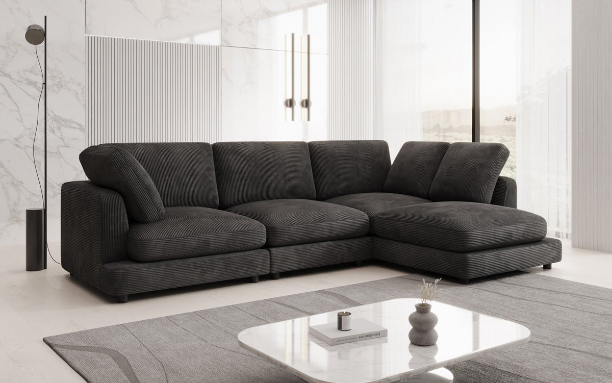 Designer Sofa Thalessa L i Cordfløjl