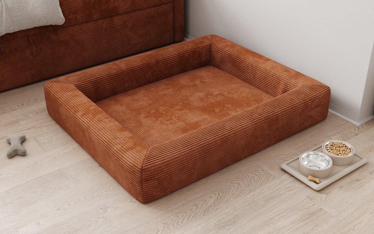 Hundeseng Cordino 100 × 120 cm i Cordfløjl