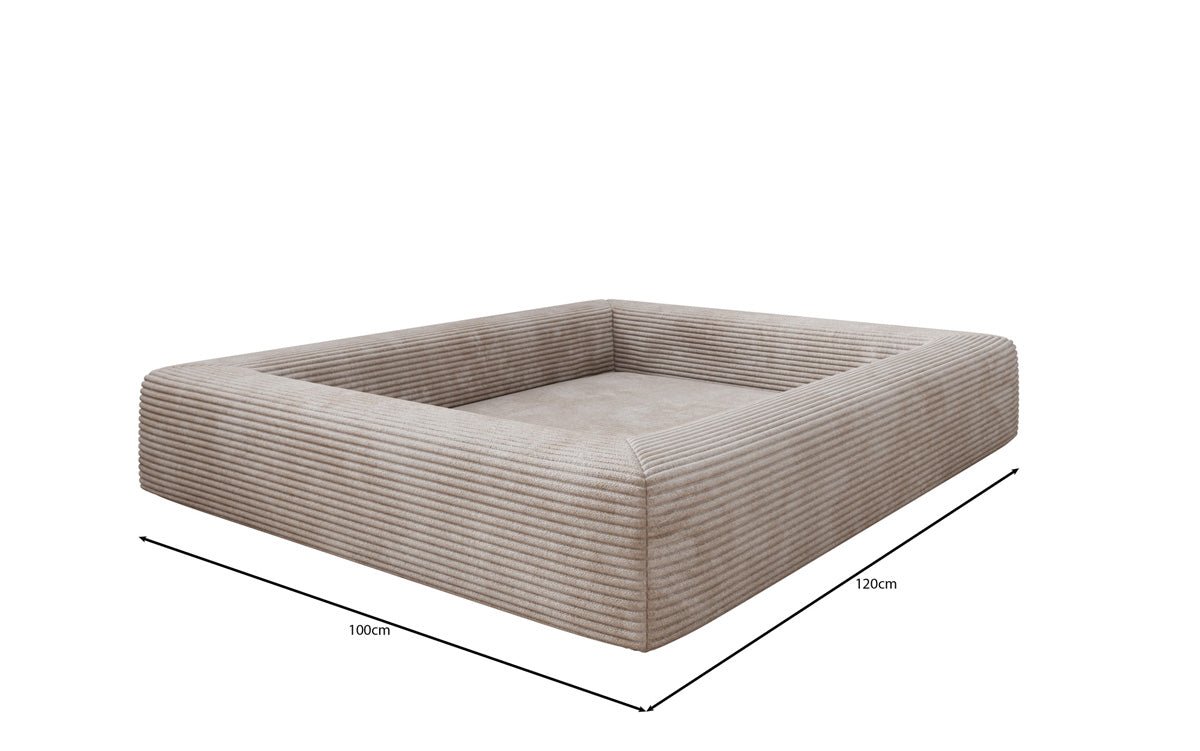 Hundeseng Cordino 100 × 120 cm i Cordfløjl