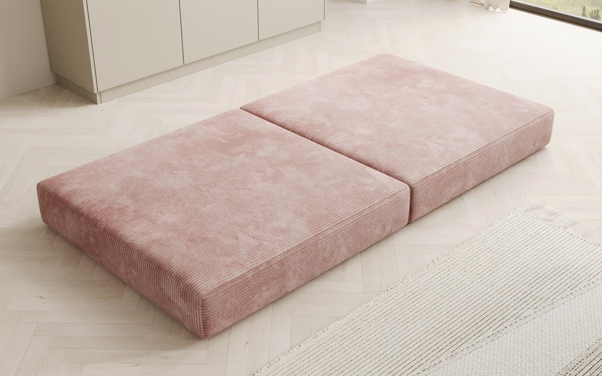 Beistellhocker Lazy i Cordfløjl