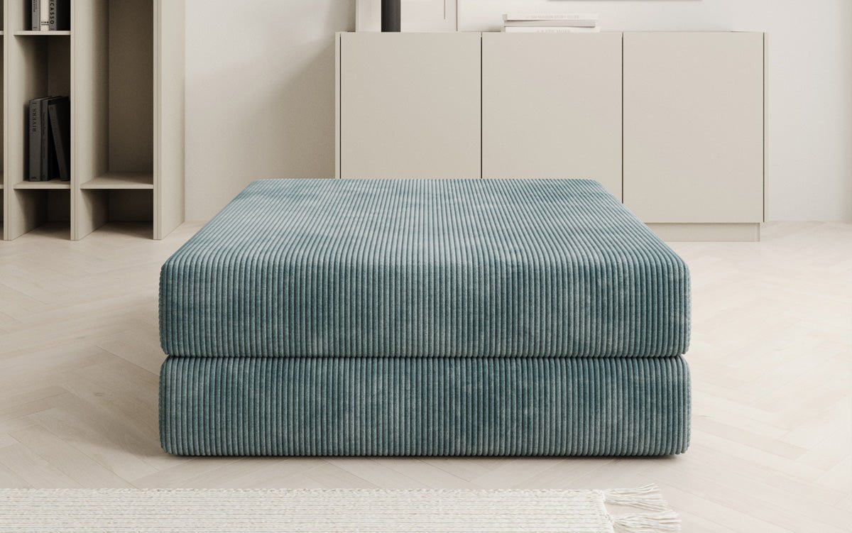 Beistellhocker Lazy i Cordfløjl