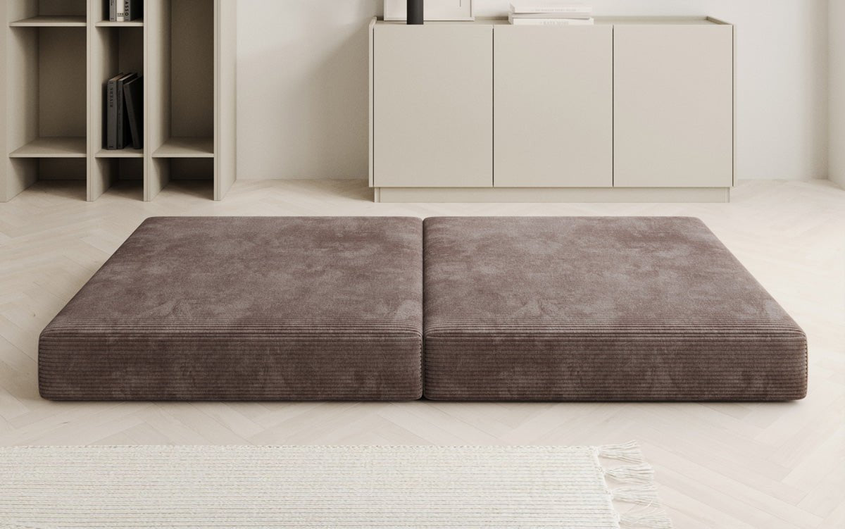 Beistellhocker Lazy i Cordfløjl