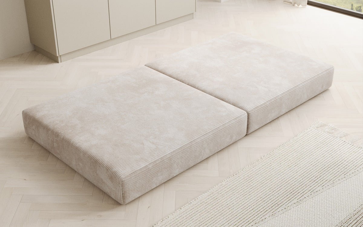 Beistellhocker Lazy i Cordfløjl