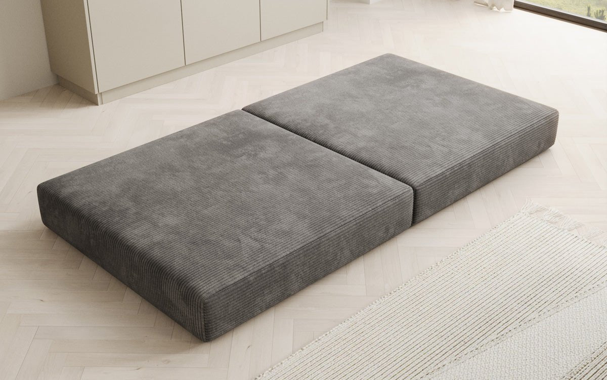 Beistellhocker Lazy i Cordfløjl