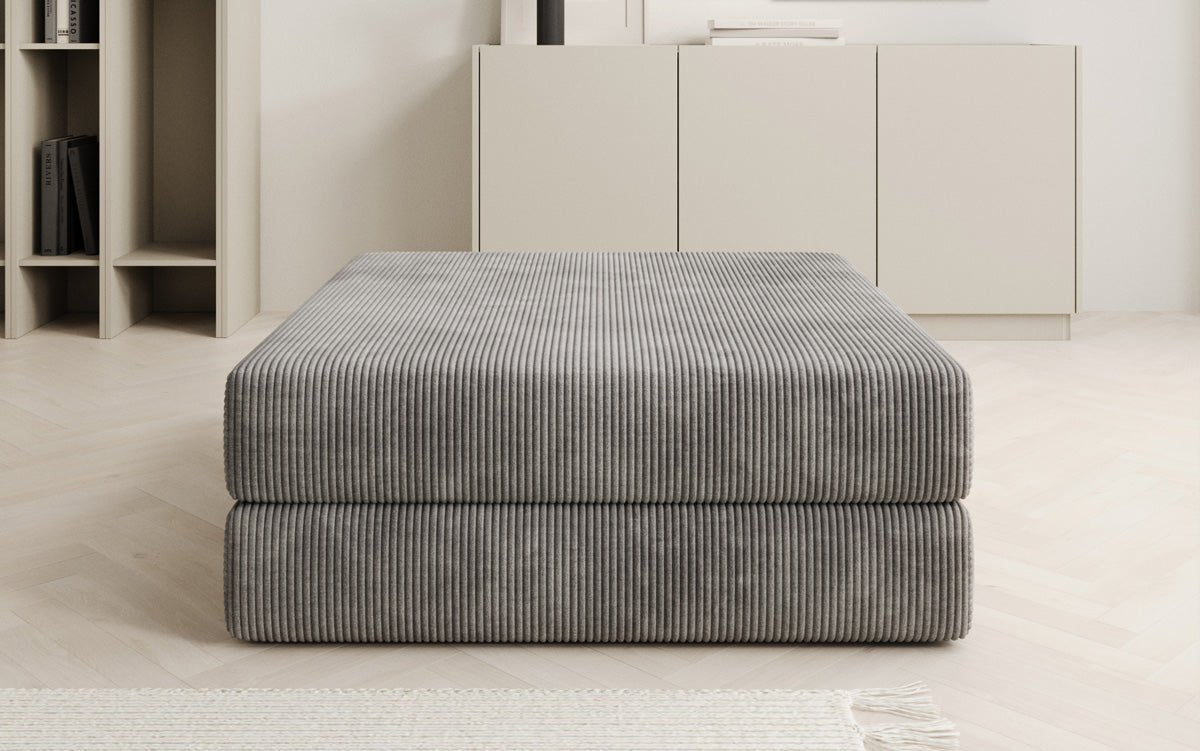 Beistellhocker Lazy i Cordfløjl