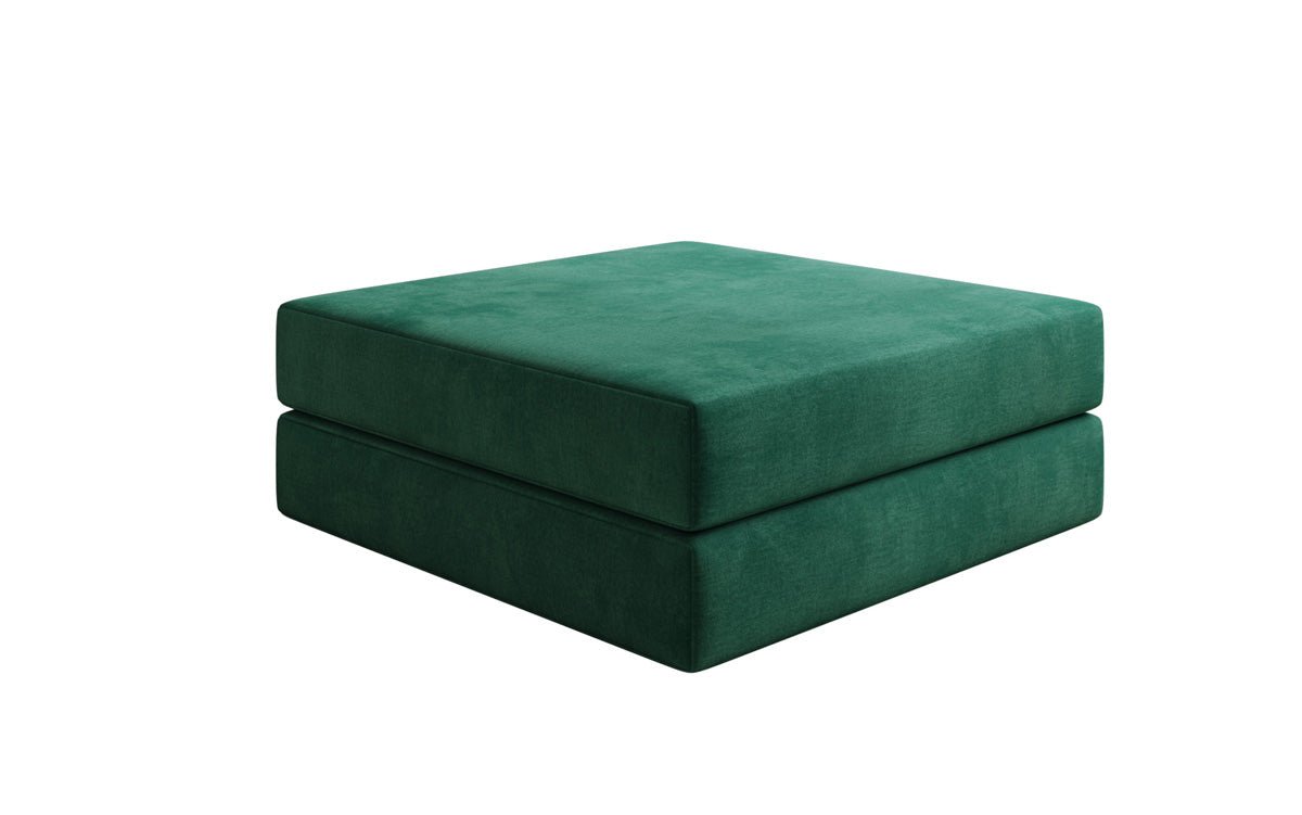 Beistellhocker Lazy i Velour